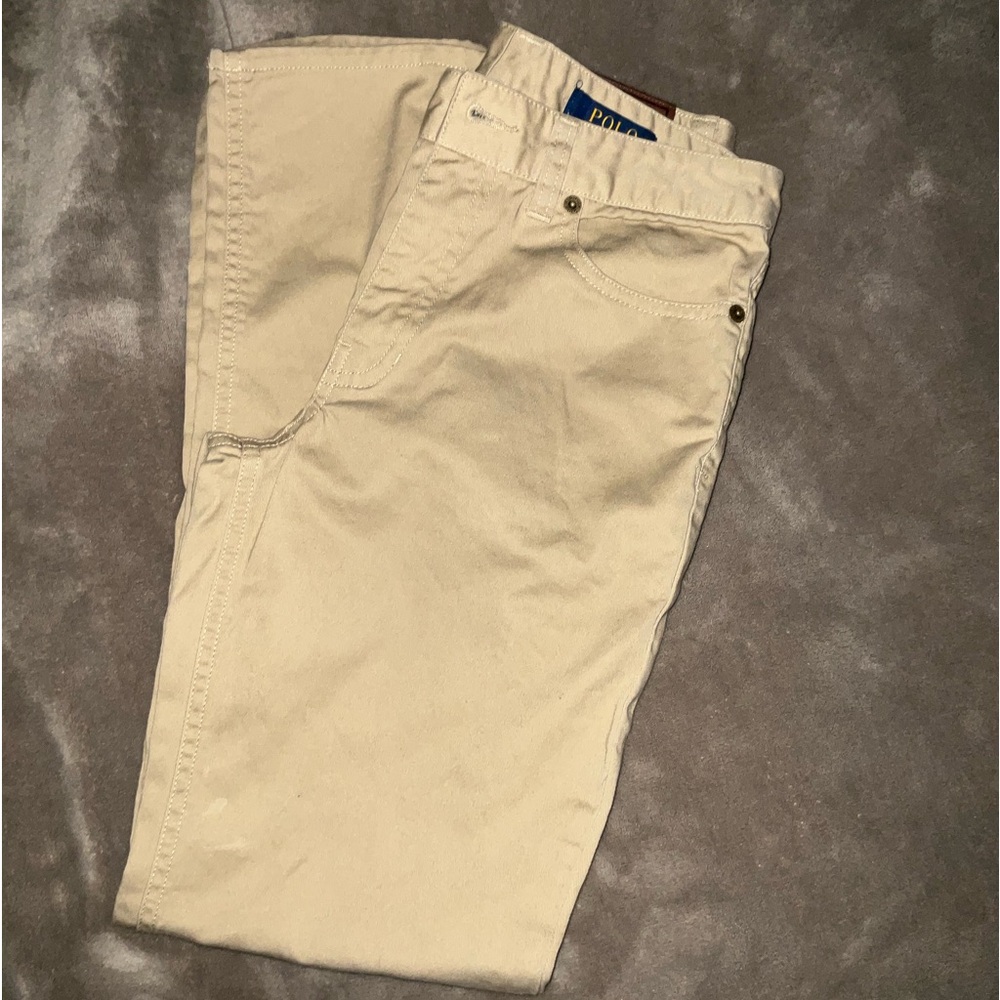 Polo by Ralph Lauren Tan Casual Bottoms with Classic Design